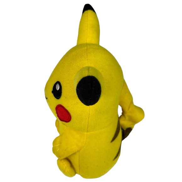 Nintendo Pokémon Pikachu Toy Factory 2015 7” Stuffed Plush Happy Pika Collector - Picture 8 of 16